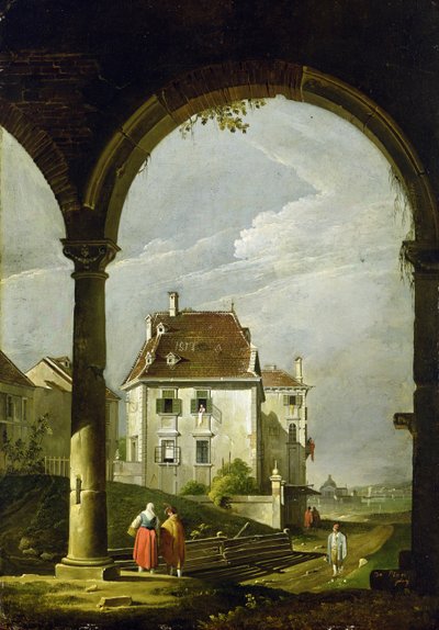 Venetiaans Uitzicht, 1817 door Antonio Pian